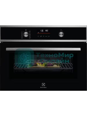 Духовой шкаф электрический Electrolux EVL6E49X черный/серебристый