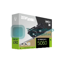 Видеокарта Zotac RTX 5060 TWIN EDGE OC 8Gb GDDR7 128bit 3xDP HDMI 2FAN MEDIUM PACK