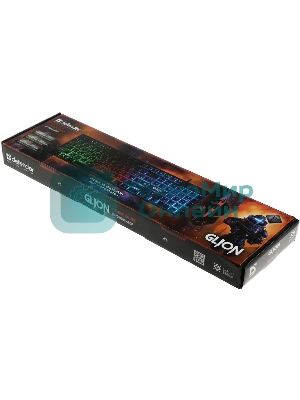 Комплект клавиатура+мышь Defender Glion C-123 проводной, USB, 1600 DPI, чёрный