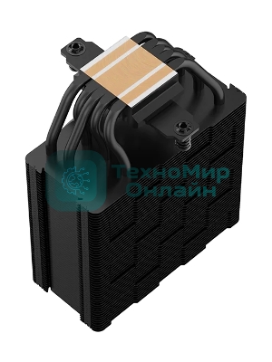 Кулер для процессора DEEPCOOL AG500 BK ARGb черный, 120 мм, алюминий/медь, 1850 об/мин, 29.4 дБ, 4 pin, 240 Вт, 155 мм