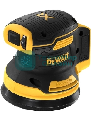Эксцентриковая шлифовальная машина DeWalt DCW210NT-XJ D125мм аккум. жестк.кейс