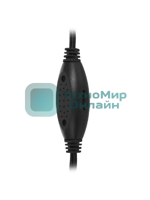 Акустическая система Gembird SPK-201, черный МДФ,2х2,5 Вт, регулятор громкости, USB