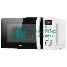 Микроволновая печь BBK 20MWS-720T/W белый, 20 л, 700 Вт, переключатели - кнопки, поворотный механизм