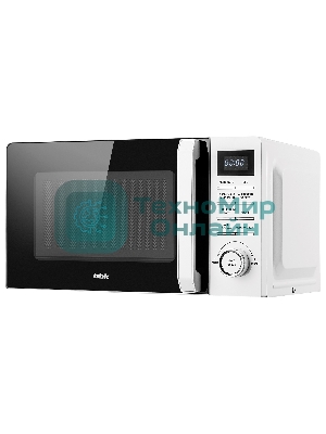 Микроволновая печь BBK 20MWS-720T/W белый, 20 л, 700 Вт, переключатели - кнопки, поворотный механизм