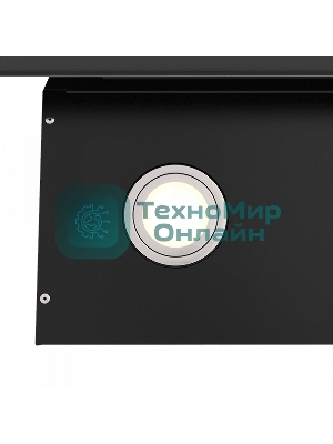 Вытяжка каминная Elikor Wave BK 50 черный, 50 см, 750 куб. м/ч, 56 дБ