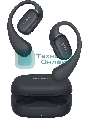 Наушники TWS Huawei FreeArc (Moose-T00) черный, открытые (накладные с дужкой), Bluetooth, до 7 ч