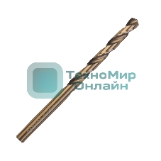 Сверло PATRIOT EXPERT по металлу, Р6М5К5, 5,2 мм, 1 шт в блистере