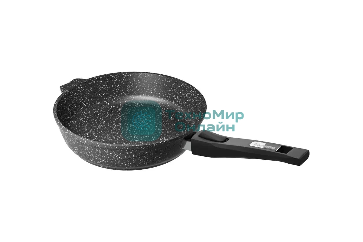 Сковорода Мечта 020802 Гранит black 20 см, съемная ручка