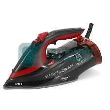 Утюг Atlanta ATH-5579 черный/красный, 2800 Вт, 38 г/мин, 94 г/мин, 340 мл