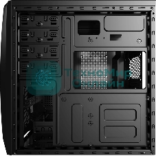 Компьютерный корпус Miditower Aerocool/Formula Cs-1102 черный ATX/micro ATX/mini ITX, USB 3.0 (без БП) 58133