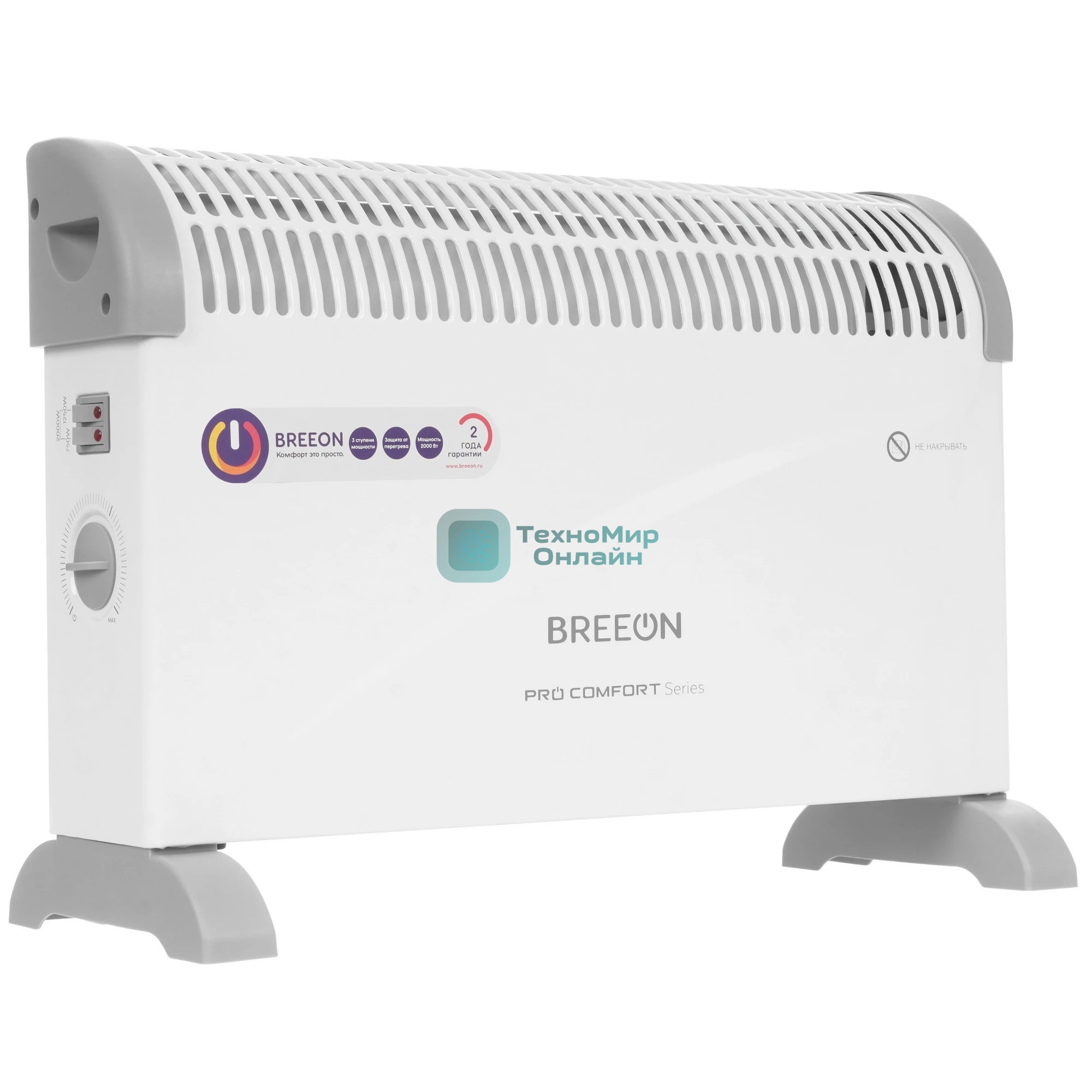 Конвектор электрический BREEON Pro Comfort BHEC-2000