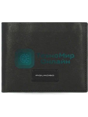 Кошелек мужской Piquadro Harper PU3891APR/N черный натур.кожа