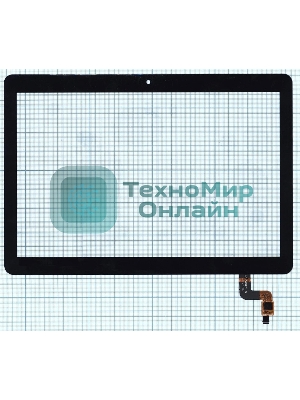Сенсорное стекло (тачскрин) для Huawei MediaPad T3 10, черное