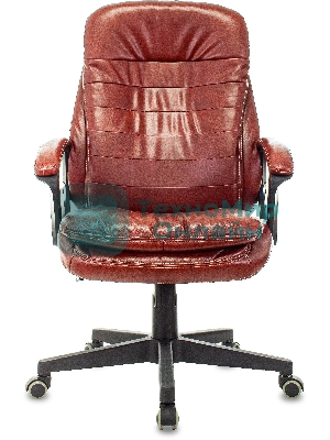 Кресло Бюрократ T-9950LT Boroko-37 коричневый, экокожа