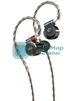 Проводные наушники FiiO FD3 черный/медный, внутриканальные, Jack 3.5 мм