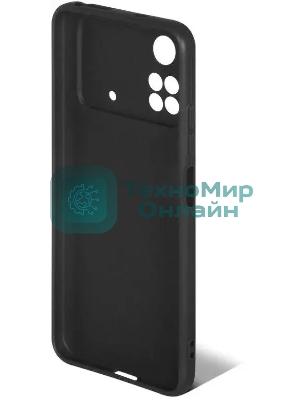 Чехол (клип-кейс) DF poCase-03 для Xiaomi Poco M4 Pro черный