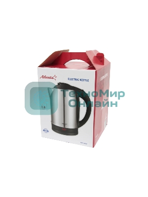 Чайник электрический Atlanta ATH-2432 черный