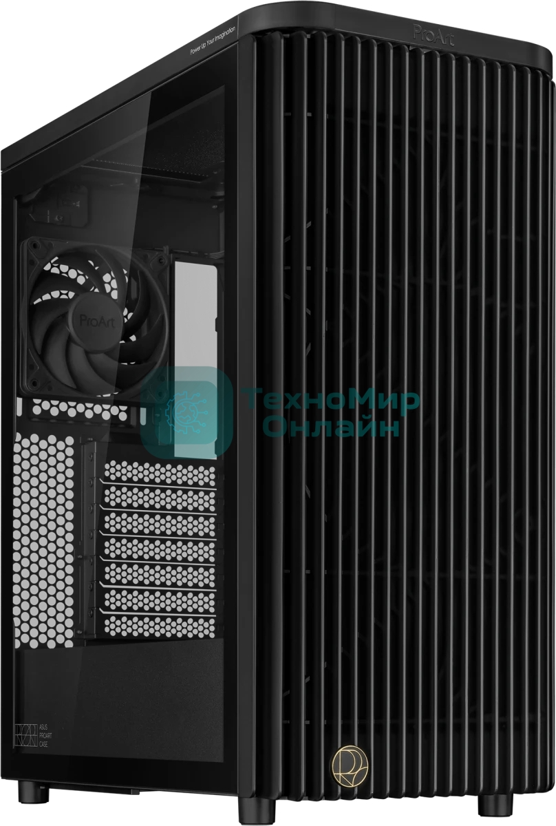 Компьютерный корпус ASUS PROART PA401 ABS TG PWM черный