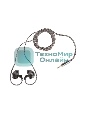 Проводные наушники Icon Zen Earth черный, внутриканальные, проводной