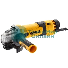 Угловая шлифовальная машина DeWalt DWE4257-QS 1500Вт 10000об/мин рез.шпин.:M14 d=125мм