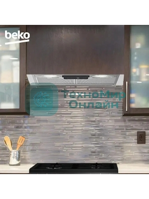Вытяжка встраиваемая Beko HNU51311SH серебристый, 53 см, 381 куб. м/ч, 61 дБ