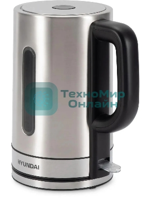Чайник электрический Hyundai HYK-S2506 1.7 л, 2200 Вт, серебристый (корпус: металл)