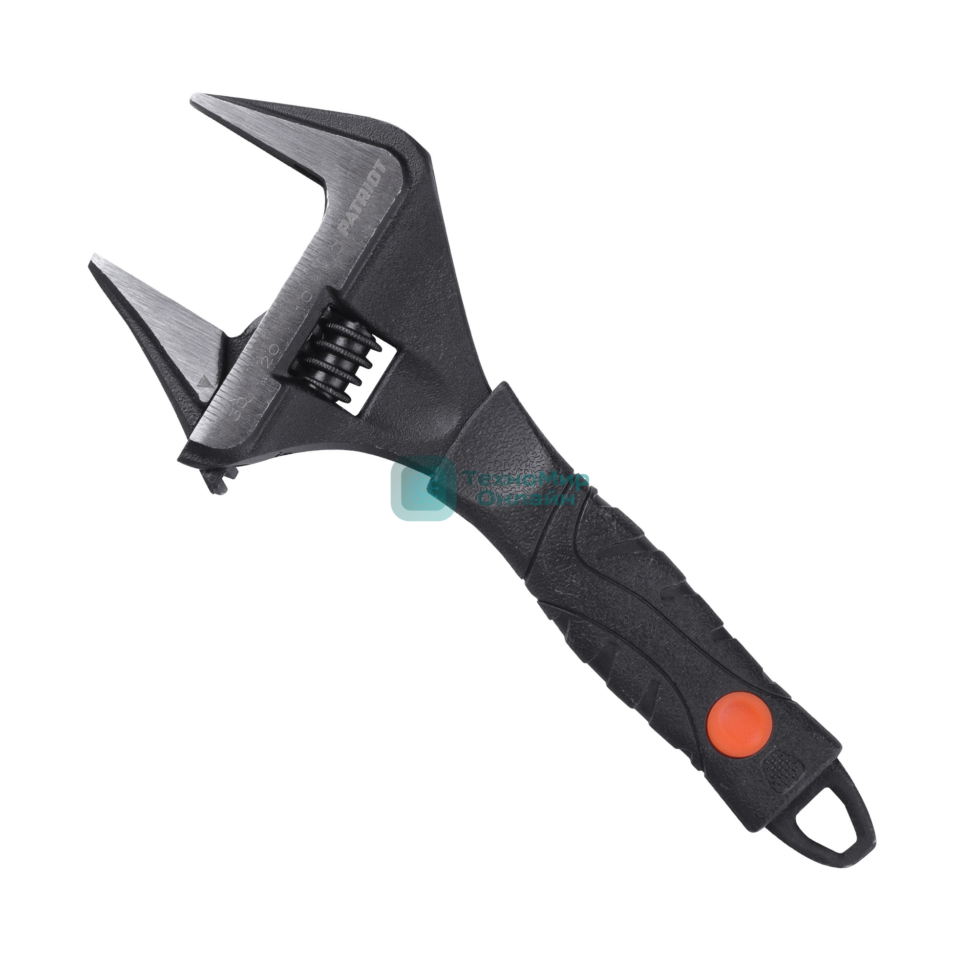 Ключ разводной Patriot TAW 165, Cr-V, тонкие губки, фосфатирование, 165 мм, зев 34 мм