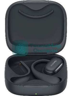 Наушники TWS Huawei FreeArc (Moose-T00) черный, открытые (накладные с дужкой), Bluetooth, до 7 ч