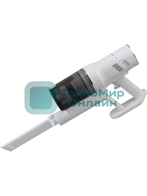 Пылесос вертикальный Polaris Fusion PVCS 4010 белый, питание от аккумулятора, 150 Вт, уборка сухая/влажная, пылесборник 0.45 л