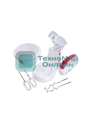 Миксер Delta LUX DL-5071C белый/розовым