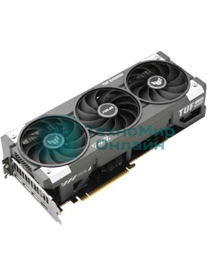 Видеокарта Asus TUF Gaming GeForce RTX 5060 OC, NVIDIA RTX 5060, 8Gb, GDDR7, 128 bit, PCI-E 5.0, HDMIx1, DPx3, HDCP, 2677 MHz
