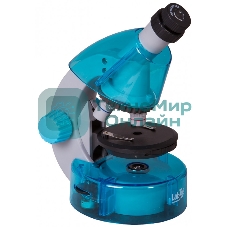 Микроскоп Levenhuk LABZZ M101 AZURE Лазурь Тип микроскопа: биологические,Тип насадки: монокулярные,Материал оптики: оптический пластик,Угол наклона окулярной насадки: 45°,Увеличение: 40–640 крат,Фокусировка: грубая,Корпус: пластик,Подсветка: светодиодная,Регулировка яркости: есть,Питание от батаре