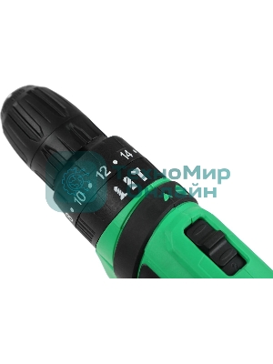 Дрель-шуруповерт Zitrek Crusher 063-4054, 12 В, 1,4 Ач, 30 Нм, щеточный, ударный