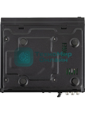 Плеер DVD Hyundai H-DVD200 черный Караоке ПДУ