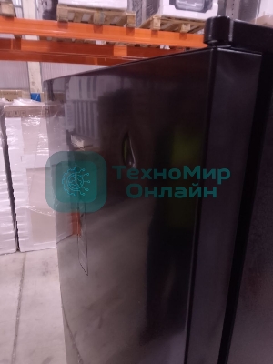 (Поврежденный товар) Холодильник Weissgauff WRK 185 Total NoFrost Inverter Black (Вмятина на верхней двери.)