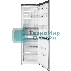 Холодильник Atlant ХМ-4621-149-ND нержавеющая сталь двухкамерный 211/94л морозилка снизу, No Frost