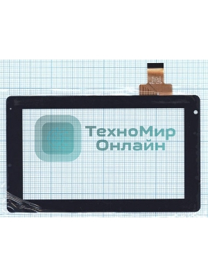 Сенсорное стекло (тачскрин) MGLCTP-70636. черное