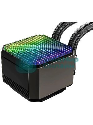Система жидкостного охлаждения ID-Cooling DX240 MAX ARGb черный 120мм алюминий+медь 2150rpm 32.5db 4-pin 300W