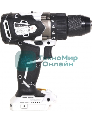 Дрель-шуруповерт ИНТЕРСКОЛ DA-13/36V 70, 36 В, 0 Ач, 70 Нм, бесщеточный