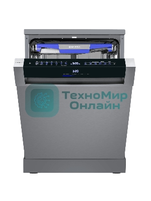 Посудомоечная машина Maunfeld MWF60331S Inverter, нержавеющая сталь, 59.8 см, 14 компл., 42 дБ, класс A+++