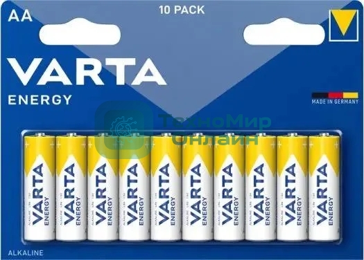 Батарейки VARTA ENERGY AA бл. 10