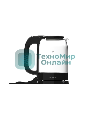 Чайник электрический Maxvi KE1741G черный