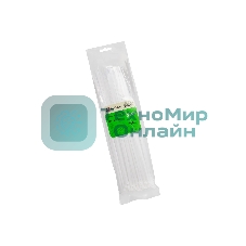 Нейлоновые стяжки Fortisflex КСС 4х300 мм белый 100 штук