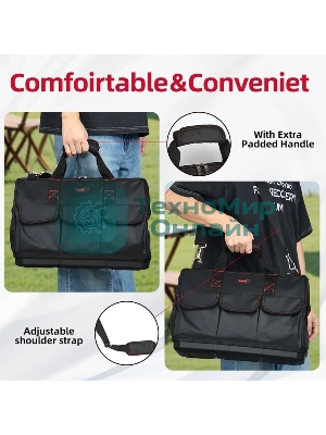 Сумка для инструментов Deli DL430901 Black Edition