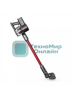 Пылесос вертикальный BQ VCA1000W серый/красный, питание от аккумулятора, 160 Вт, уборка сухая/влажная, пылесборник 0.5 л, работа от АКБ max 50 мин