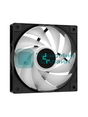 Кулер для процессора DEEPCOOL AG500 BK ARGb черный, 120 мм, алюминий/медь, 1850 об/мин, 29.4 дБ, 4 pin, 240 Вт, 155 мм