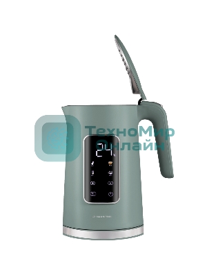 Чайник электрический Maunfeld MGK-635DGN зеленый, 1.7 л, 2200 Вт