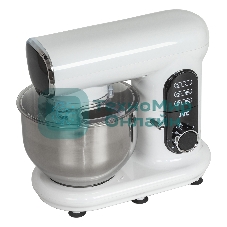 Миксер планетарный JVC JK-MX515 белый, 5 л, 1000 Вт