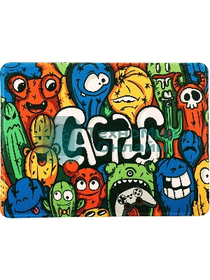 Коврик для мыши Cactus Colorful Cacti 400x300x3мм (CS-MP-PRO07XL)
