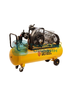 Компрессор воздушный Denzel рем. привод BCW3000-T/100, 3,0 кВт, 100 литров, 520 л/мин